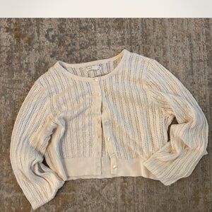 Aeropostale ivory Women's Cardigan